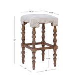 Shelly Backless Bar Stool