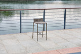 Stone Outdoor Barstool