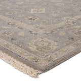 Jaipur Living Riverton Hand-Knotted Medallion Gray/ Tan Area Rug (6'X9')