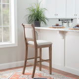 Emmy 30 in Grey Bar Stool