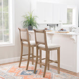 Emmy 30 in Grey Bar Stool