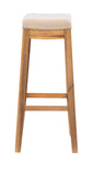 CLARIDGE ACACIA WOOD BAR STOOL