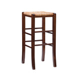 Gianna Backless Barstool Walnut Set of 2