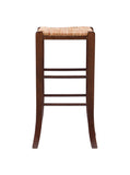 Gianna Backless Barstool Walnut Set of 2