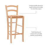 Emilo Barstool Natural Set of 2