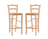 Emilo Barstool Natural Set of 2