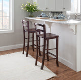 Emilo Barstool Walnut Set of 2