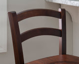 Emilo Barstool Walnut Set of 2