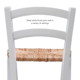 Emilo Barstool White Set of 2