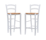 Emilo Barstool White Set of 2