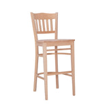 Maryah Barstool Unfinished Set Of 2