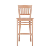 Maryah Barstool Unfinished Set Of 2