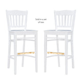 Maryah Barstool White Set of 2