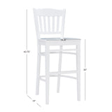 Maryah Barstool White Set of 2