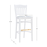 Maryah Barstool White Set of 2