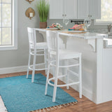 Maryah Barstool White Set of 2