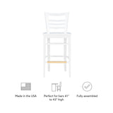 Blairmont Barstool White Set of 2