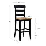 Eliza Barstool Black