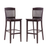 Ezequiel Barstool Brown Set Of 2