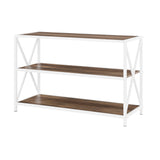 BS40XMWRO - 40" Industrial Bookcase Driftwood
