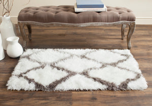 Barcelona Shag 319 Hand Tufted Plush Rug - Luxurious 1.75-Inch Pile, 80% Polyester for Comfort