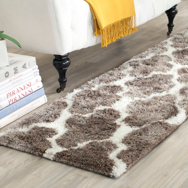 Barcelona Shag 319 Hand Tufted Plush Rug - Luxurious 1.75-Inch Pile, 80% Polyester for Comfort