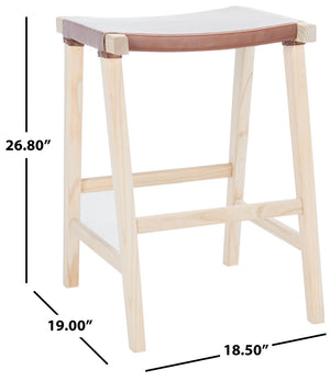 Aariz Rectangle Counter Stool