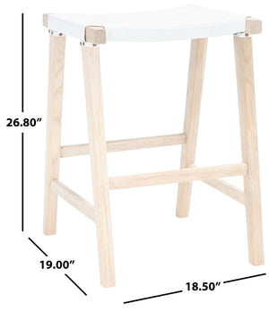 Aariz Rectangle Counter Stool