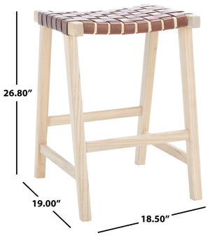 Safavieh Abreu Rectangle Counter Stool BST1013C