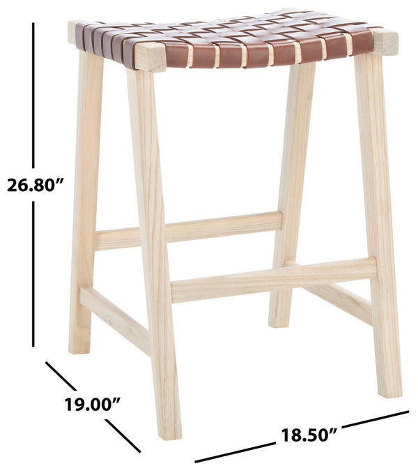 Safavieh Abreu Rectangle Counter Stool BST1013C