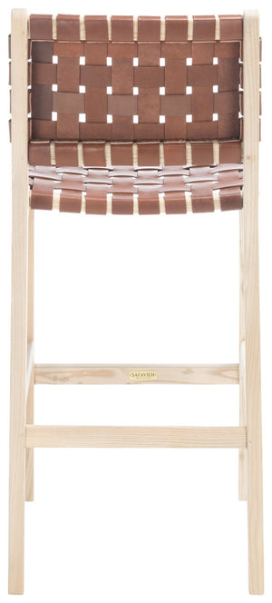 Adah Leather Bar Stool