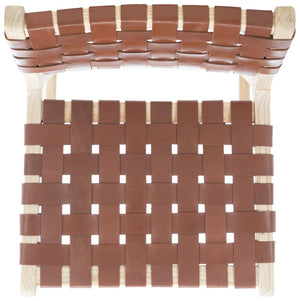 Adah Leather Bar Stool