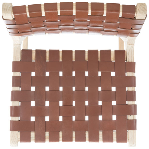 Adah Leather Bar Stool