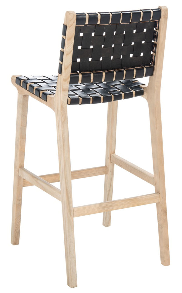 Safavieh Adah Leather Bar Stool BST1014C