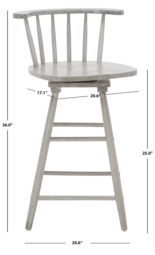 Safavieh Ray Swivel Counter Stool BST1402B