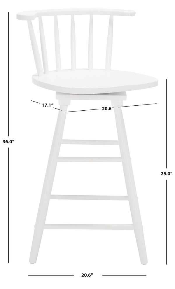 Safavieh Ray Swivel Counter Stool BST1402C