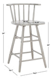 Safavieh Jay Wood Counter Stool BST1403B