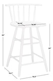 Safavieh Jay Wood Counter Stool BST1403C