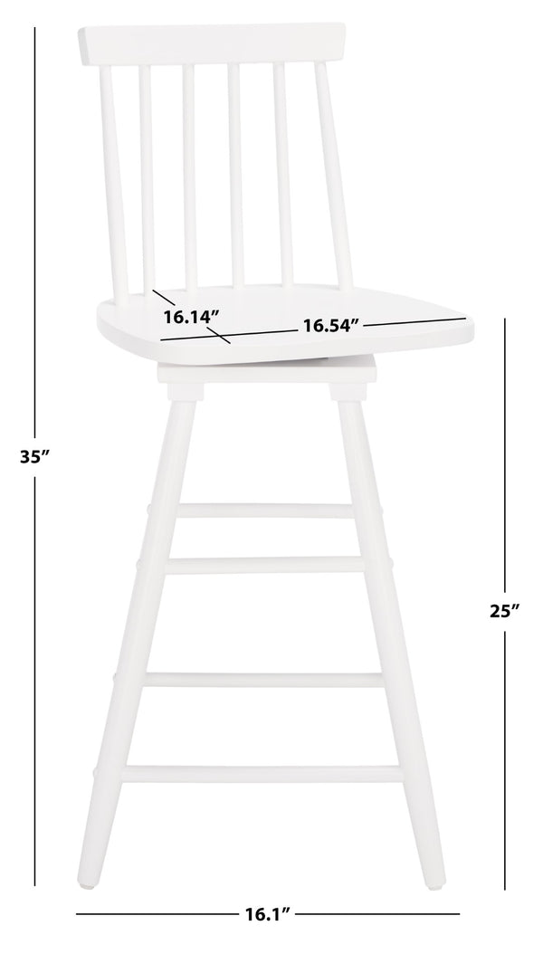 Safavieh Quai Swivel Counter Stool BST1404C
