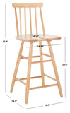 Safavieh May Wood Counter Stool BST1405D