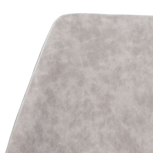 Alexis Mid-Century Counter Stool - Stylish Retro Design with Comfortable PU Leather & Silver Legs