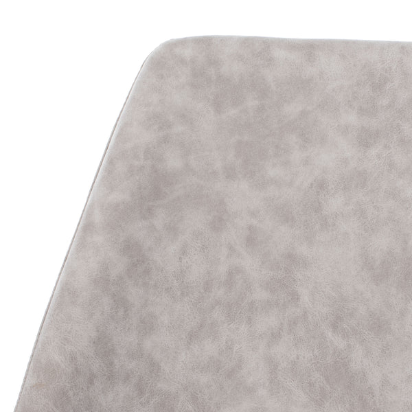 Alexis Mid-Century Counter Stool - Stylish Retro Design with Comfortable PU Leather & Silver Legs