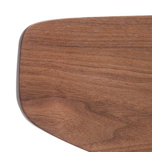 Ryker Barstool Walnut / Black  Metal BST3008A