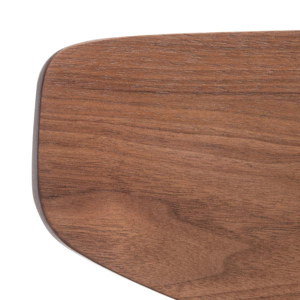 Ryker Barstool Walnut / Black  Metal BST3008A