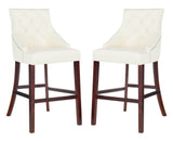 Eleni Tufted Wing Back Bar Stool - Set of 2