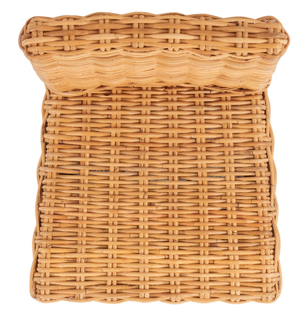 Tobie Rattan Bar Stool in Natural / Natural