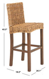 Tobie Rattan Bar Stool