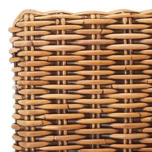 Tobie Rattan Bar Stool in Honey Brwn Wash