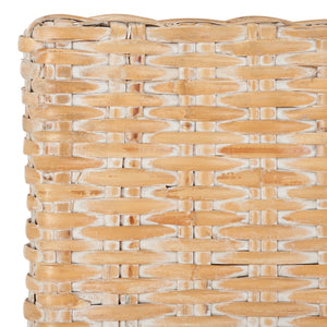 Tobie Rattan Bar Stool in Natural White Wash