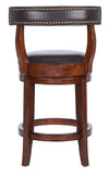 Safavieh Luigi Counter Stool in Walnut, Brown BST7000A